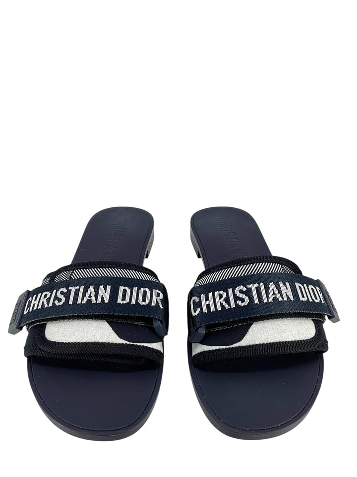 Dior　サンダル　35.5 ディオール/クリスチャンディオール/サンダル/黒/サイズ：35 1/2