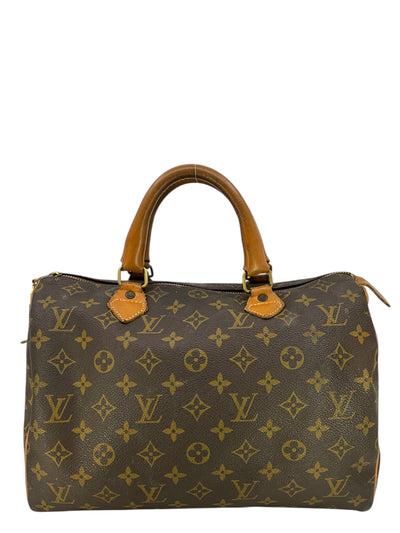 Louis Vuitton Vintage Monogram Canvas Speedy 30 Bag-Consigned Designs