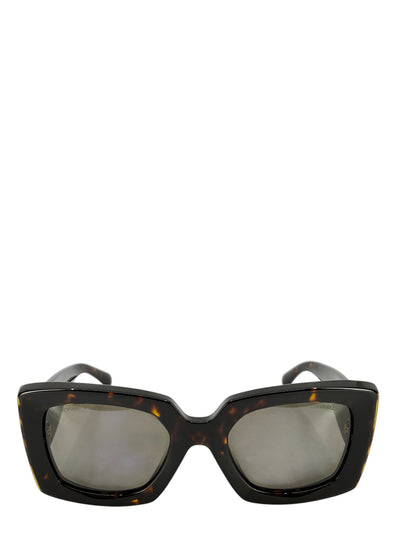CHANEL Acetate Rectangle Sunglasses 5435-Consigned Designs