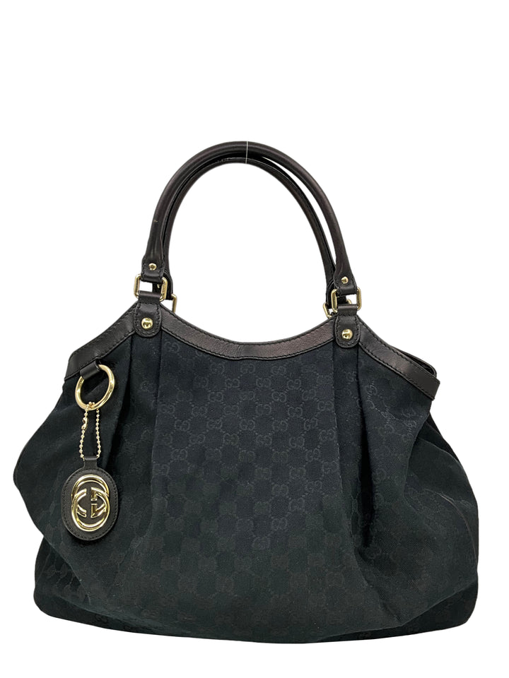 GUCCI GG Monogram Canvas Large Sukey Tote - Consigned Designs