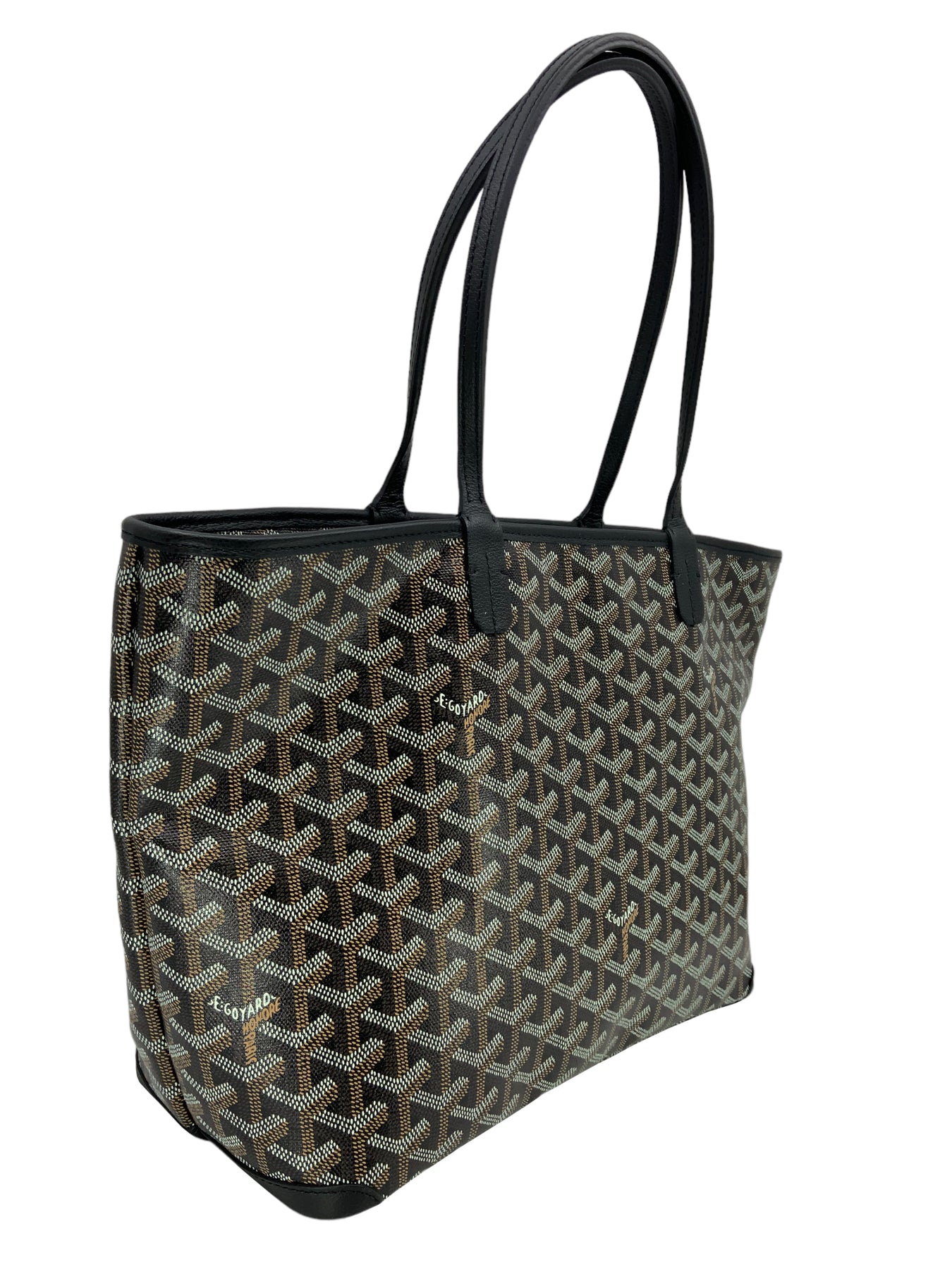 Goyard Goyardine Artois PM Grey