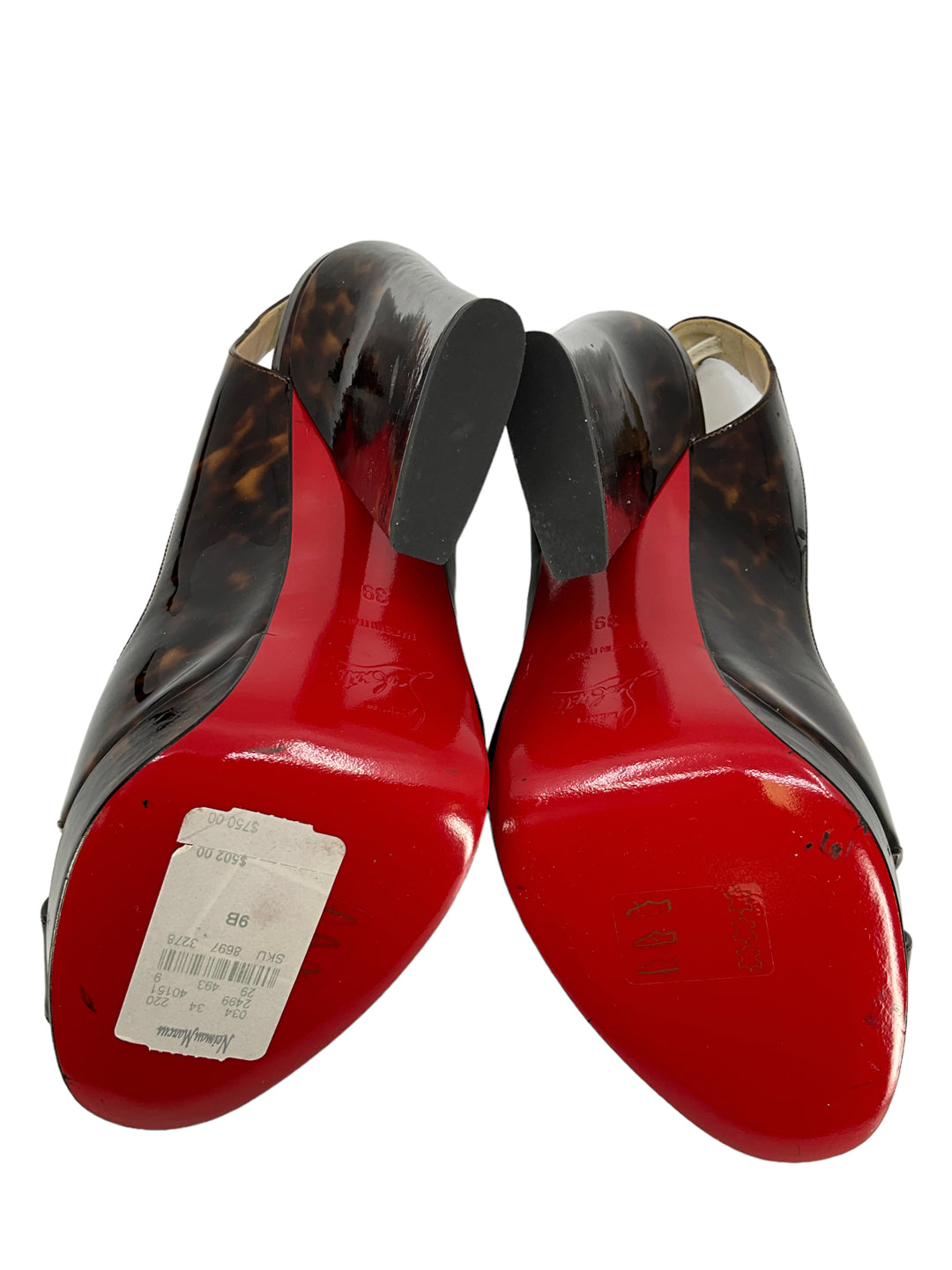 海外希少【Christian Louboutin】スエード コンドラミュール Christian Louboutin | Cordorella spiked flat leather sandals