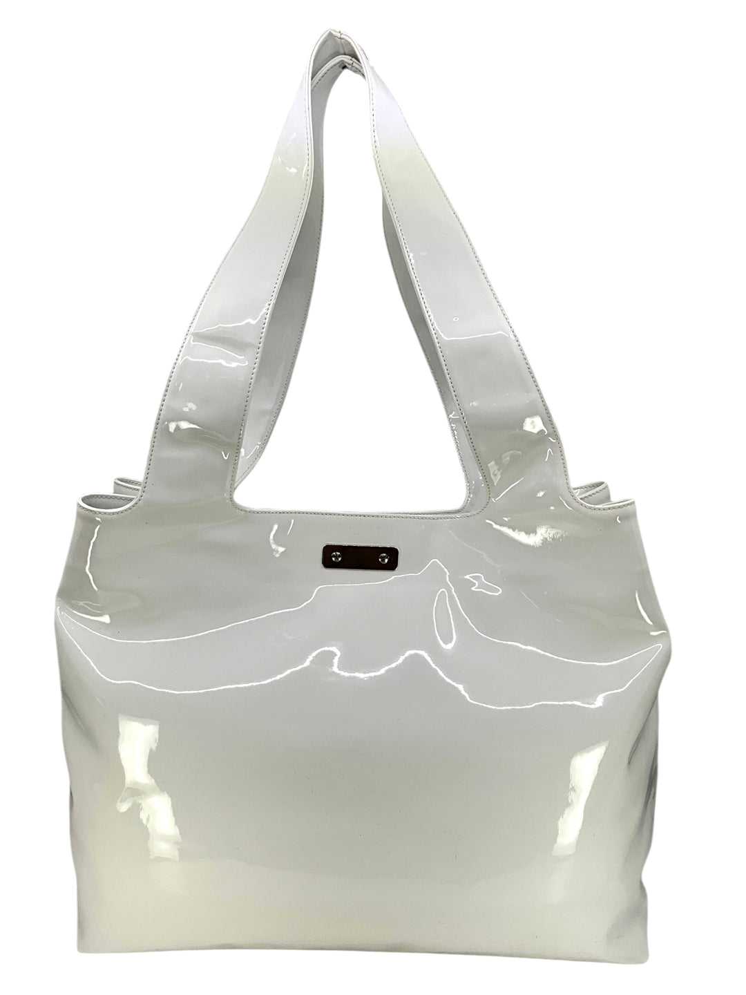 Salvatore Ferragamo Patent Leather Large Gancini Tote - Consigned