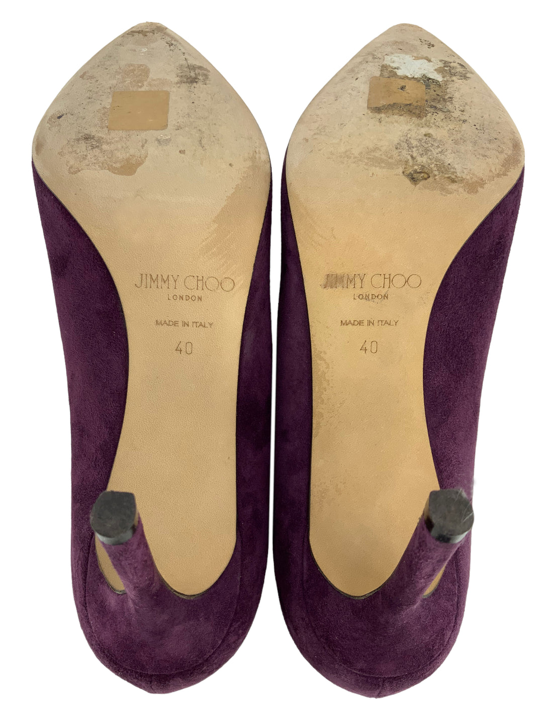 Jimmy Choo Romy 85 Suede Pumps Size 10 - Consigned Designs