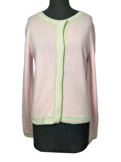 CHANEL 2003 Knit Cashmere Cardigan Sweater Size 42-Consigned Designs
