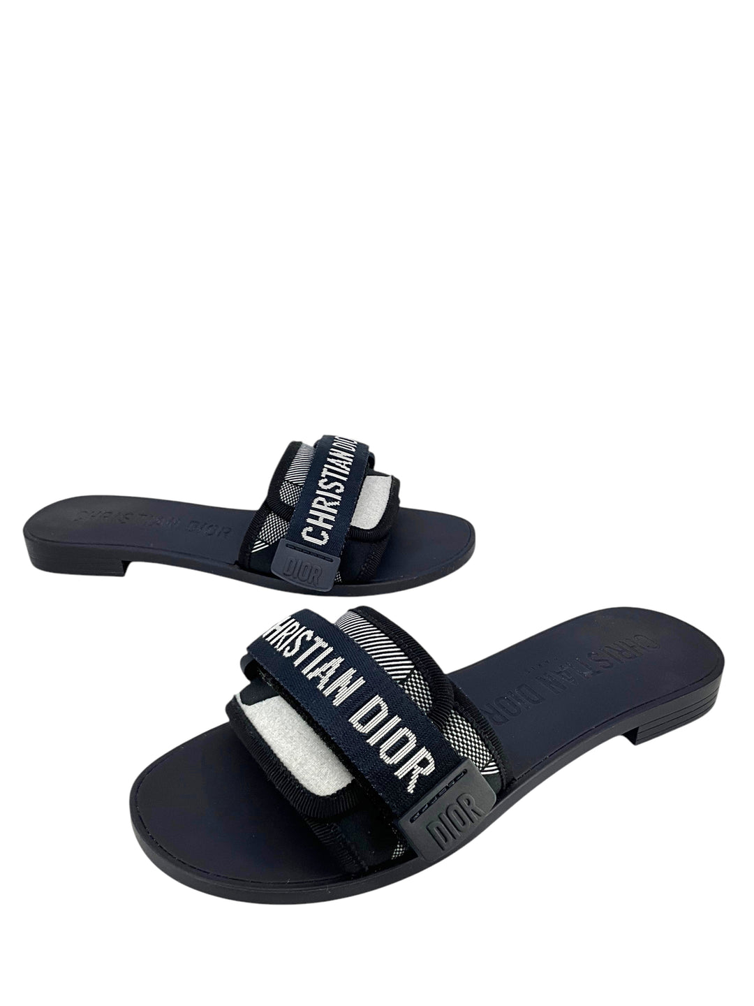 Christian Dior Dio Evolution Slide Sandals Size 5 - Consigned Designs