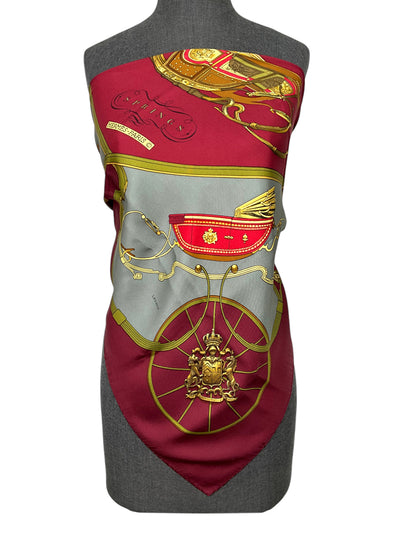 Hermes Springs Silk Scarf 90-Consigned Designs