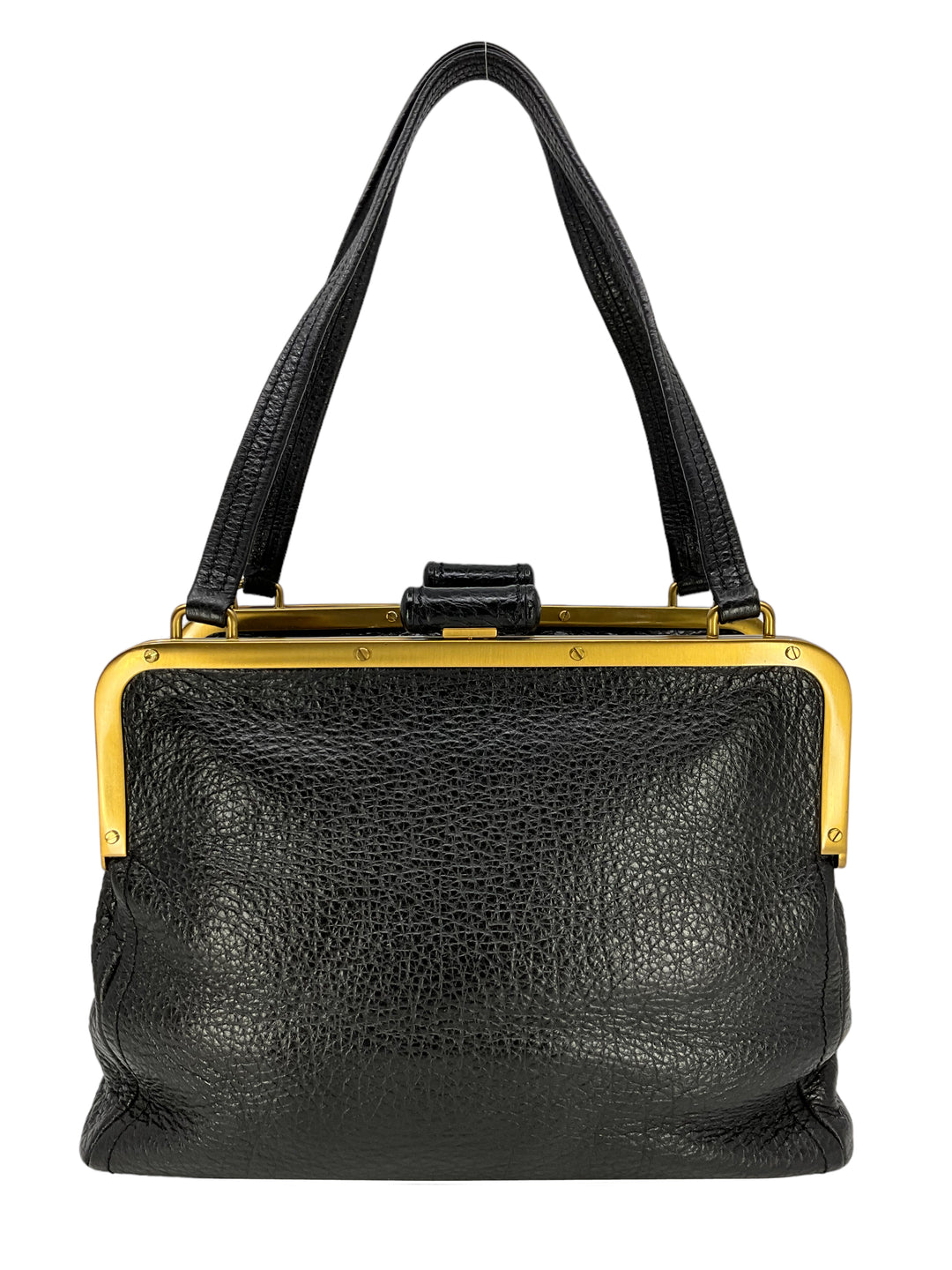PRADA Cervo Antik Frame Bag - Consigned Designs