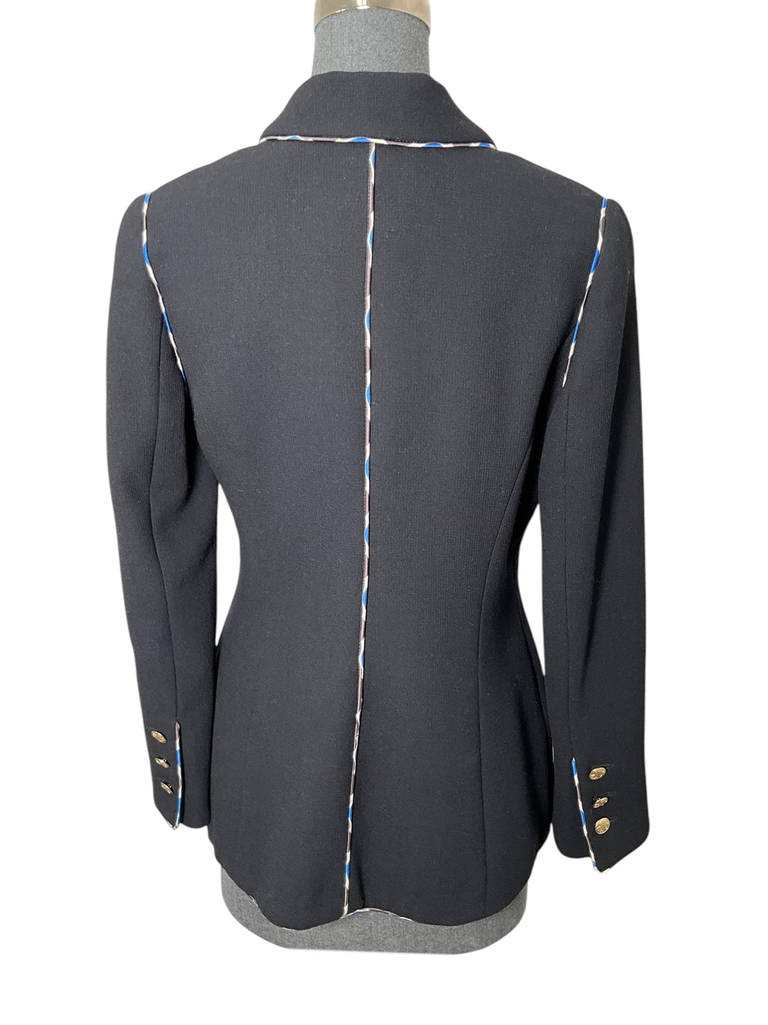 CHANEL 2005 COCO CC Logo Crest Jacket Size M - Consigned Designs
