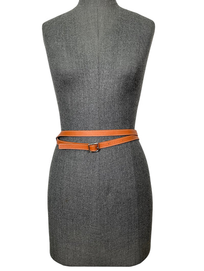LOEWE Thin Leather Double Wrap Belt-Consigned Designs