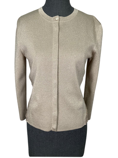 AKRIS Silk Blend Cardigan Sweater Size 4 NEW-Consigned Designs