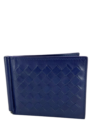 BOTTEGA VENETA Intrecciato Bill Clip Wallet-Consigned Designs