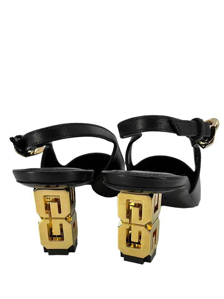 Givenchy G Cube Slingback Pumps Size 6 NEW - Consigned Designs
