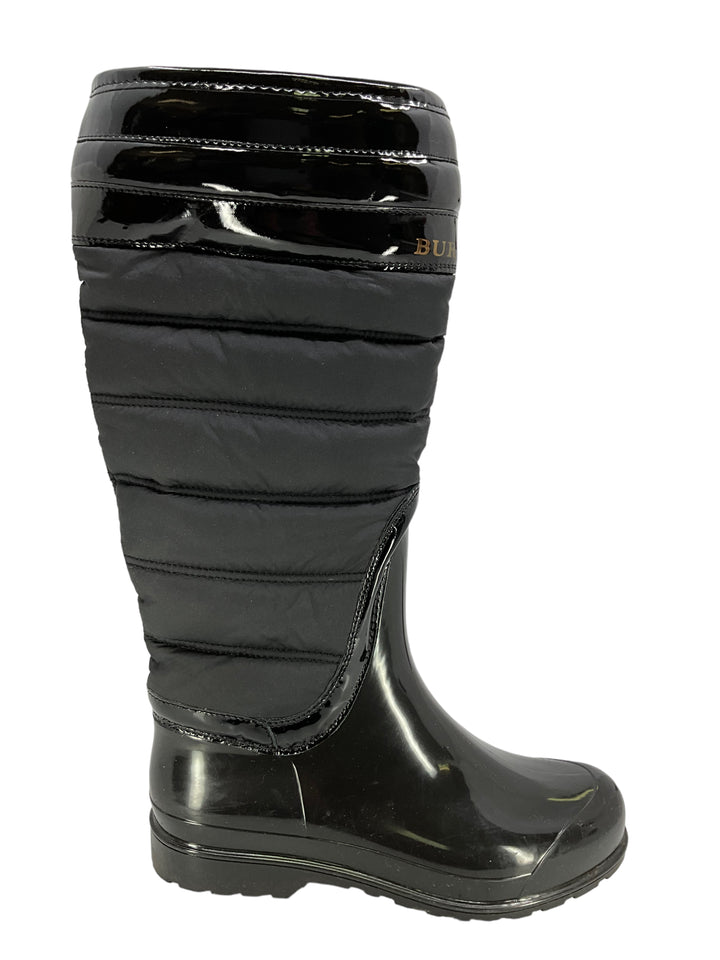 靴 Burberry rubber boots Burberry Knee High Rubber Rain Boots 8.5 (39) Black