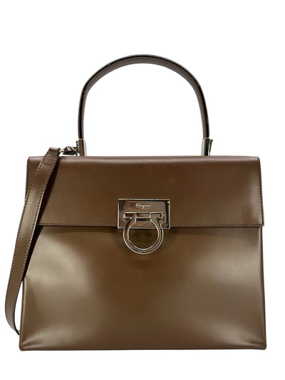 Salvatore Ferragamo Lady Gancini Kelly Bag-Consigned Designs