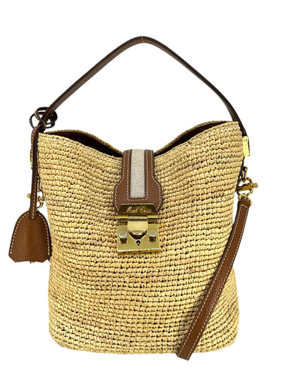 MARK CROSS Murphy Raffia Bag-Consigned Designs