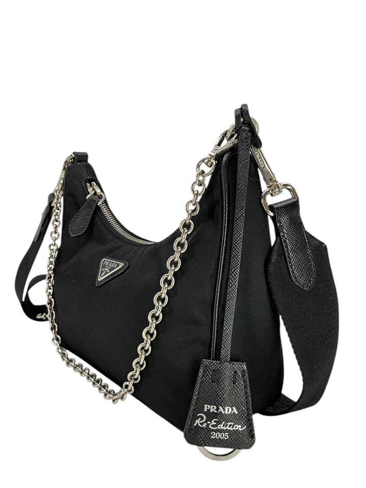 prada Re-Edition 2005 Re-Nylon バック Prada Re-Edition 2005 Re-Nylon and Leather Shoulder Bag | Saks