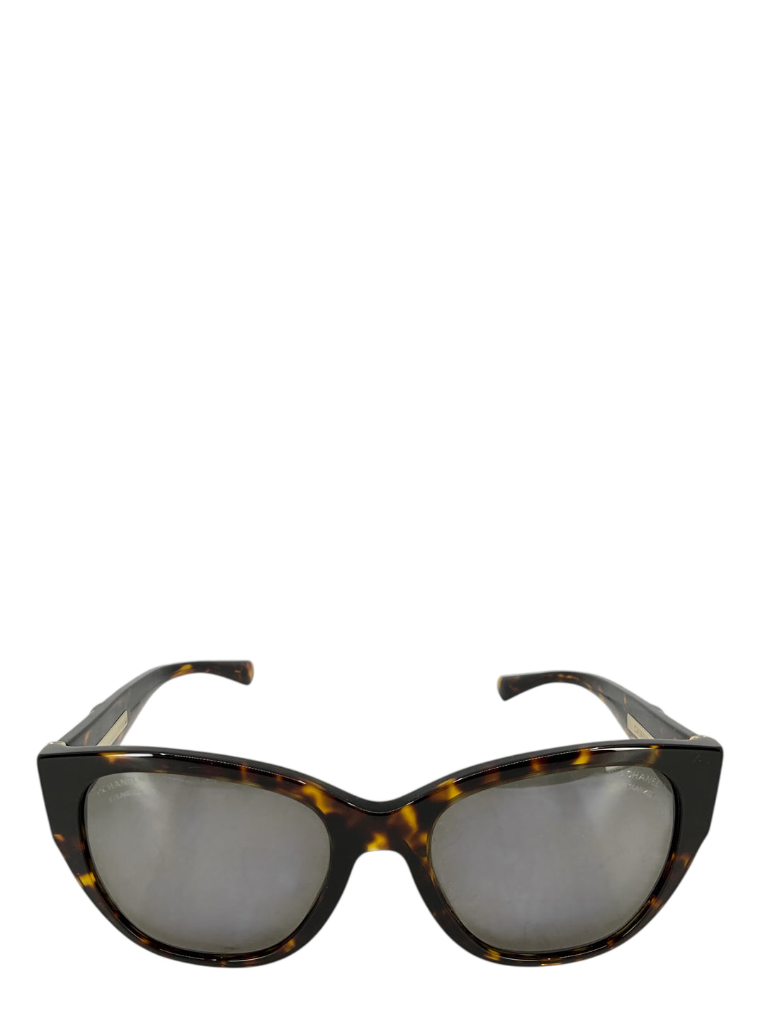 CHANEL Acetate Polarized Butterfly CC Sunglasses 5412 - Consigned