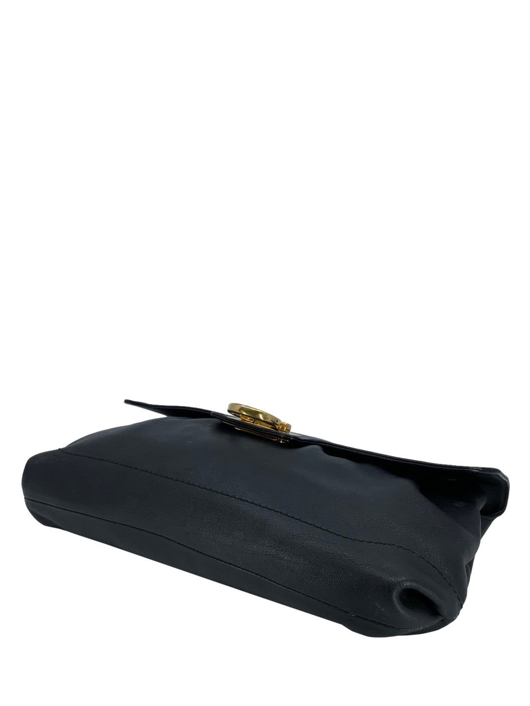 関税・送料込 Salvatore Ferragamo LEATHER SHOULDER バッグ Salvatore Ferragamo All-Over Monogram Leather Shoulder Bag