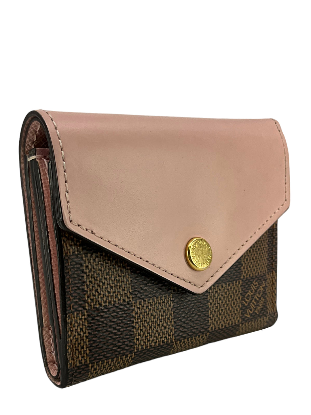 Louis Vuitton Damier Ebene Canvas Zoe Wallet - Consigned Designs