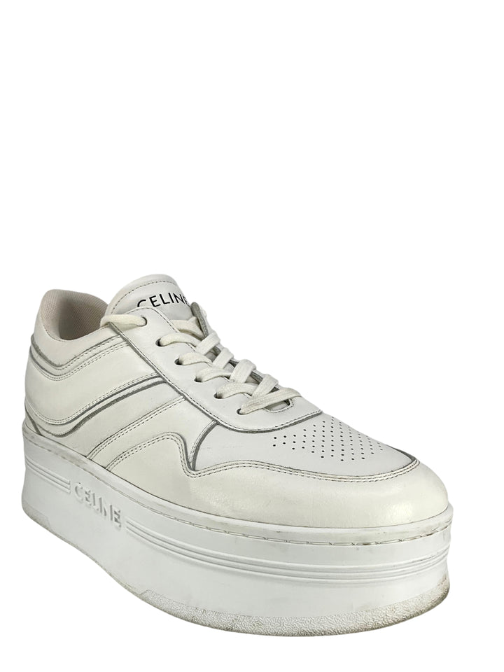 CELINE Leather Block Sneakers Size 9 - Consigned Designs