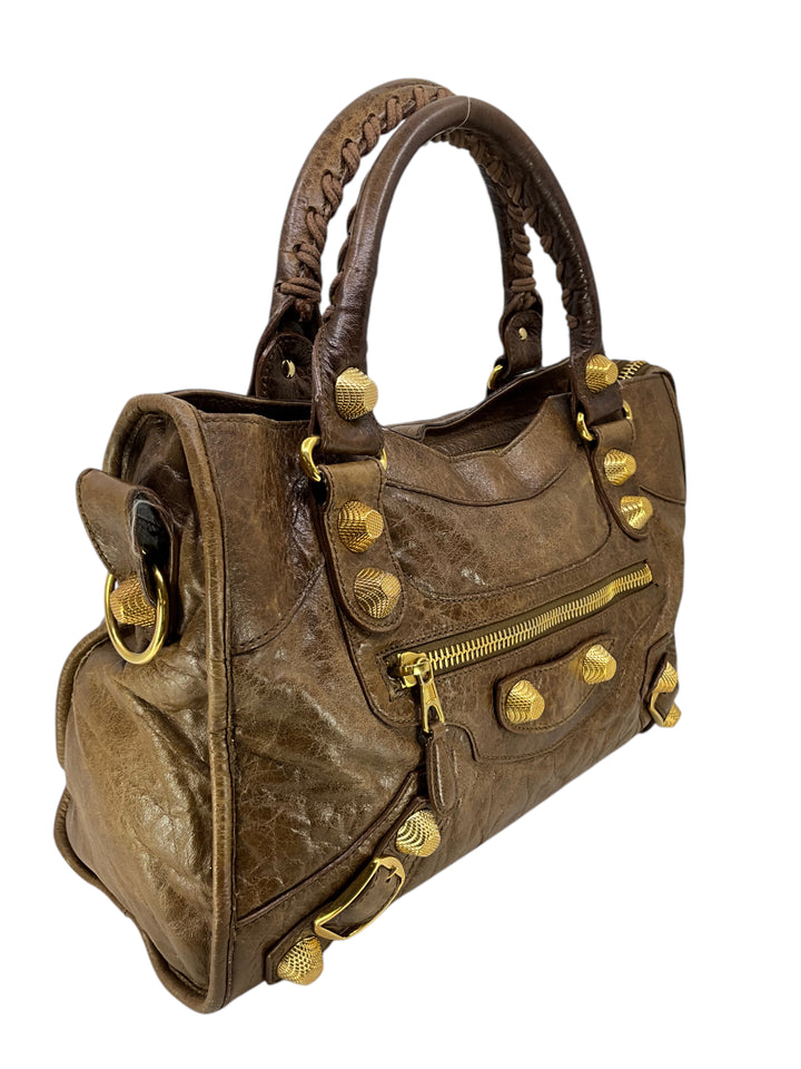 Balenciaga バレンシアガ ツィギー シティ バッグ ブラウン Balenciaga City Bag