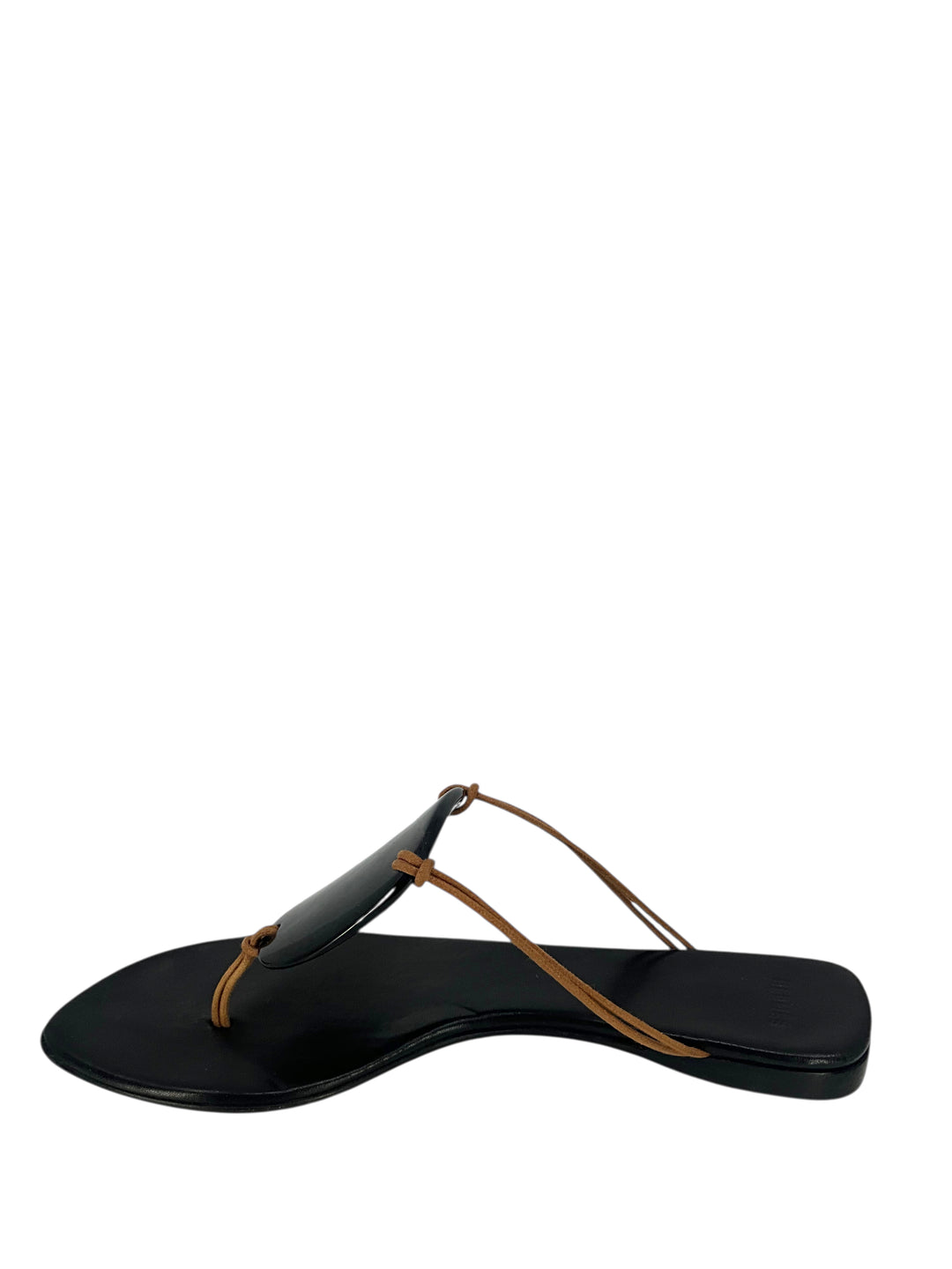 HERMES Vintage Medallion Thong Sandals Size 41 - Consigned Designs