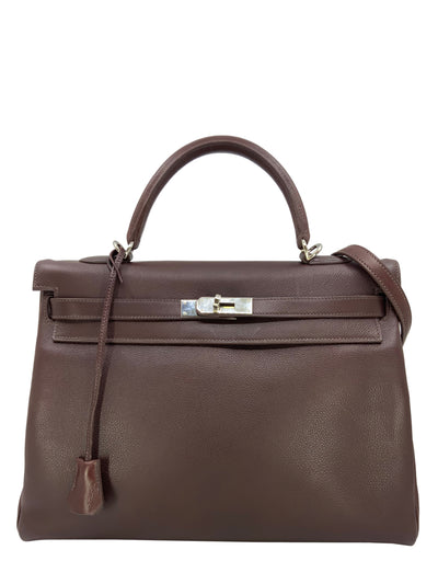 HERMES Clemence Kelly Retourne 35 Bag-Consigned Designs