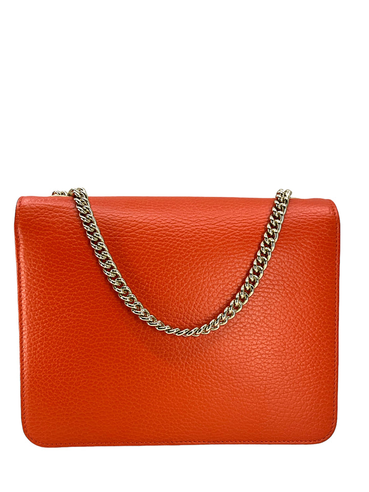 Gucci Dollar Leather Interlocking GG Bag - Consigned Designs