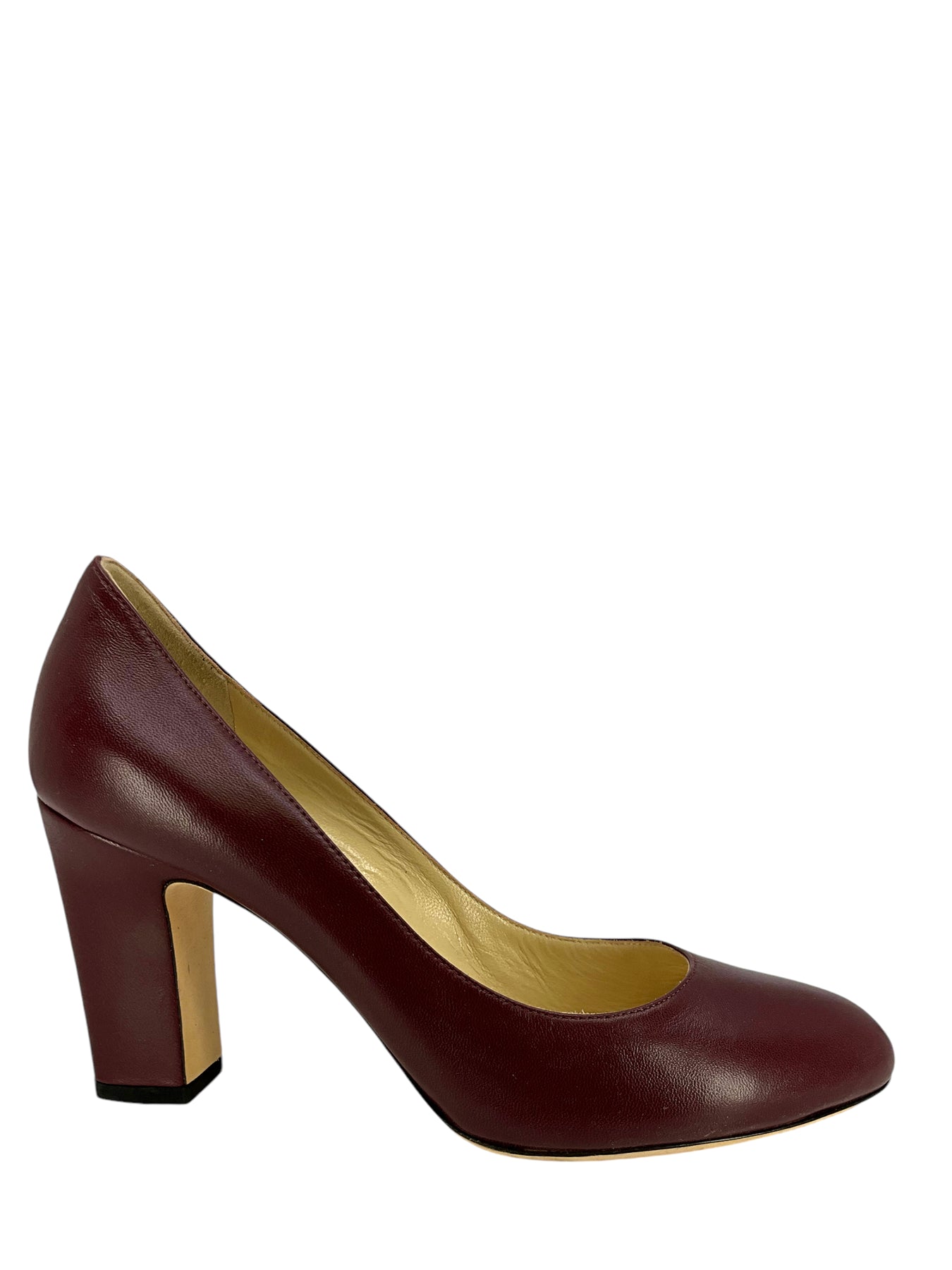 JIMMY CHOO Billie 85 Leather Pumps Size 7.5 Consigned Designs
