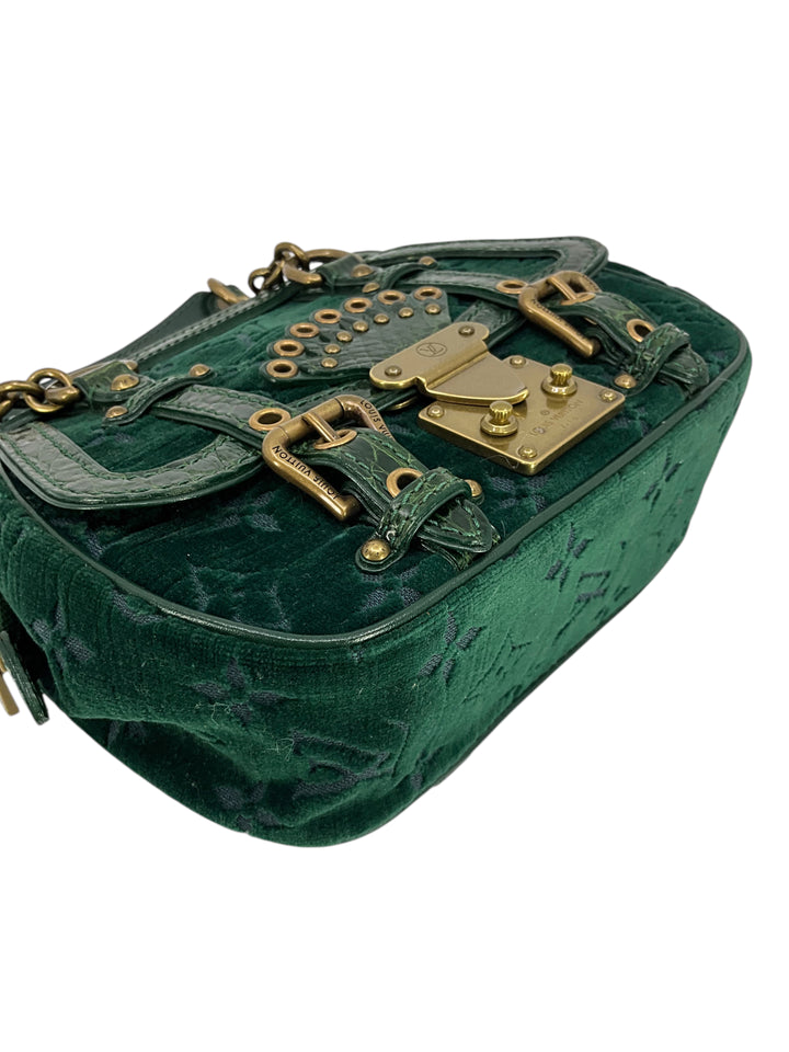 Louis Vuitton Limited Edition Monogram Velours Alligator Gracie PM