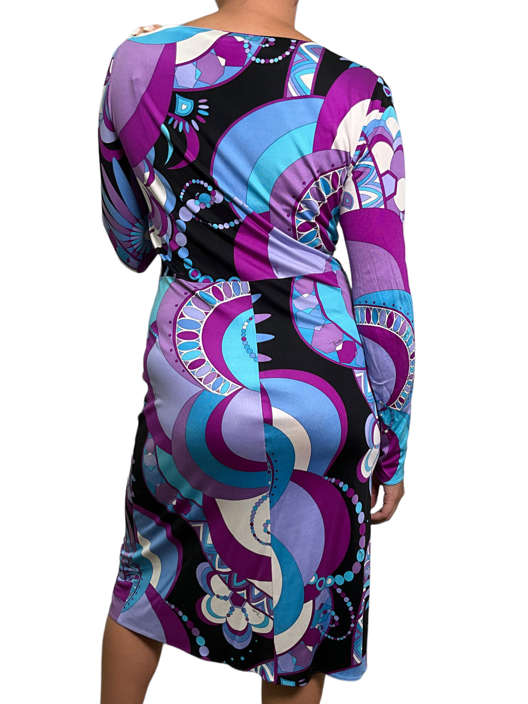 【送料&関税込】Pucci Jersey Dress PUCCI Printed satin-jersey dress | NET-A-PORTER