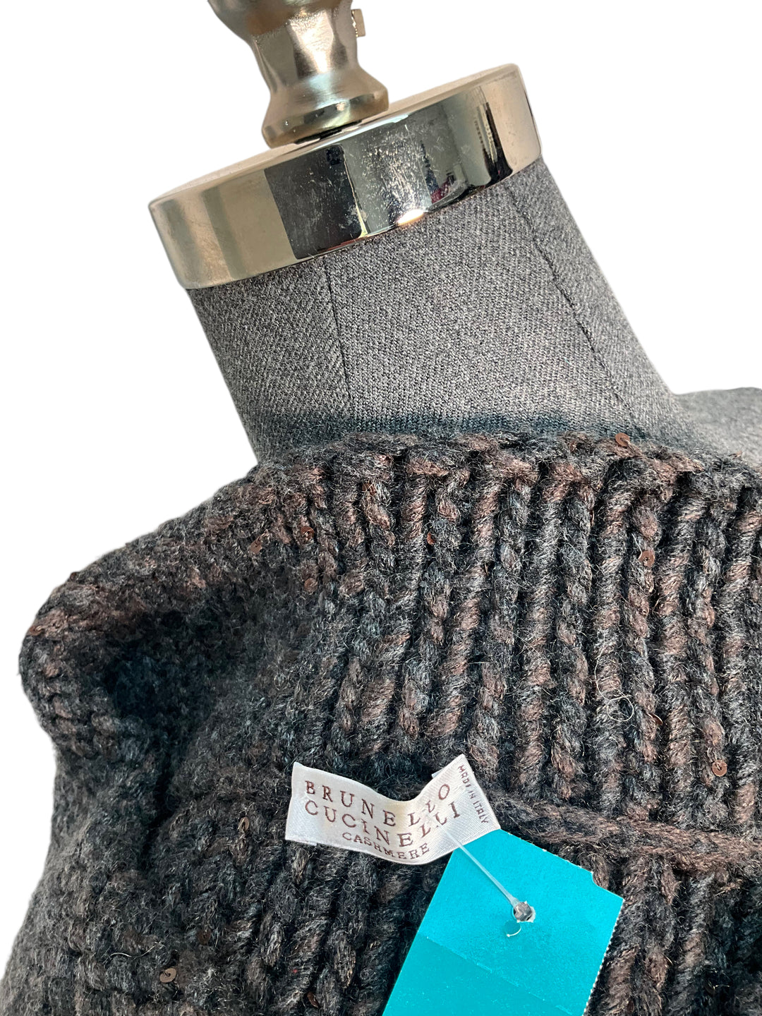 Brunello Cucinelli Chunky Cashmere Half Zip Sweater Size M Brunello Cucinelli Chunky Cashmere Half Zip Sweater Size M
