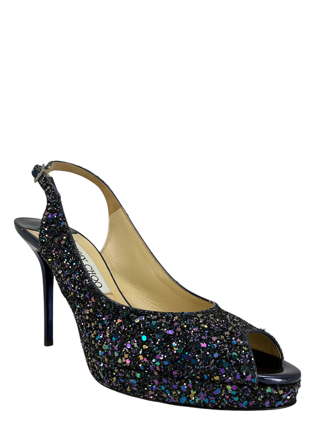 Jimmy choo peep toe slingback shop