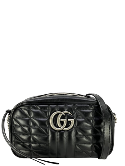 Gucci GG Marmont Aria Matelasse Calfskin Small Camera Bag NWOT-Consigned Designs