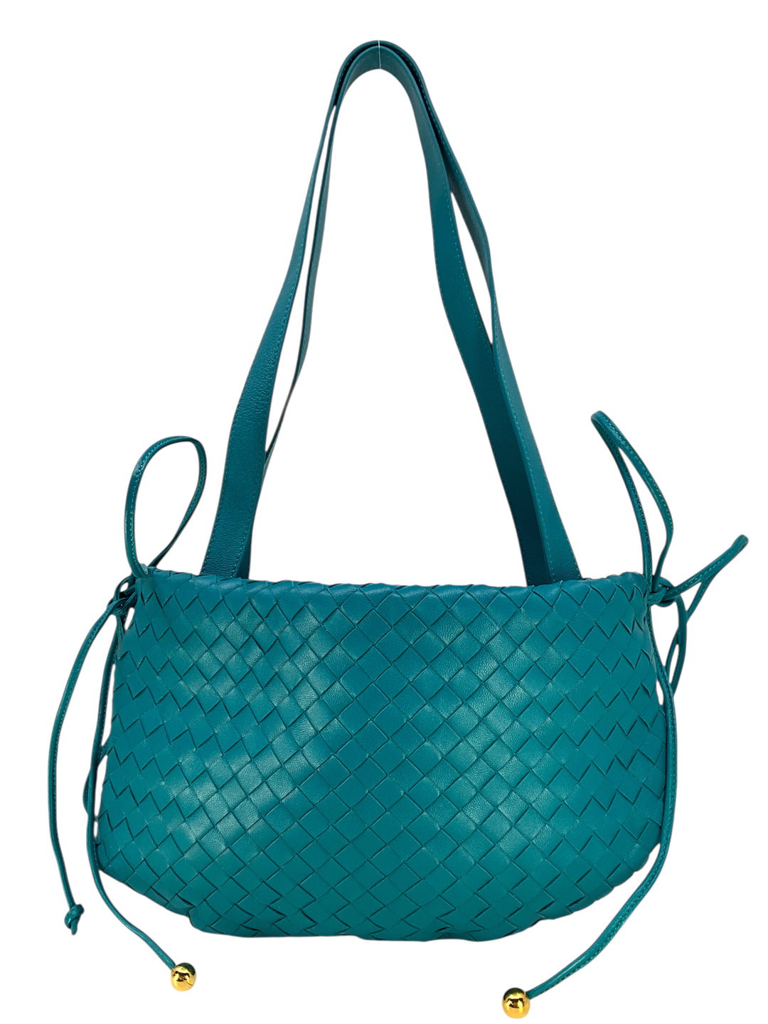Bottega Veneta Woven Leather Small Bulb Shoulder Bag - Consigned