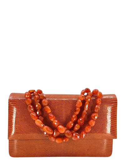 Darby Scott Lizard Necklace Bag-Consigned Designs