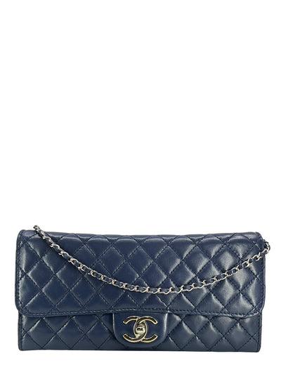 CHANEL East West Wallet on CHAIN WOC Bag-Consigned Designs