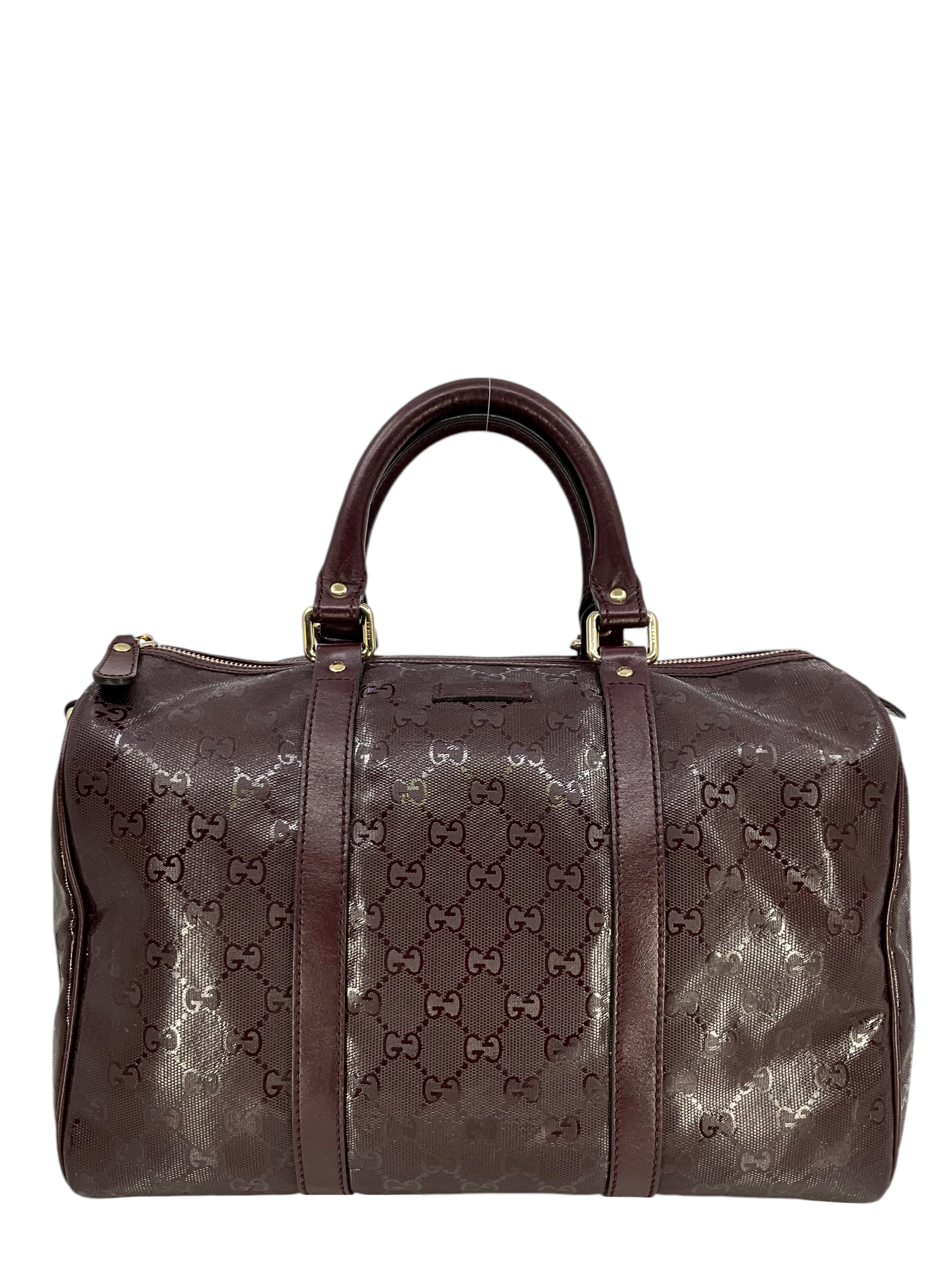GUCCI Imprime Monogram Medium Joy Boston Bag - Consigned Designs