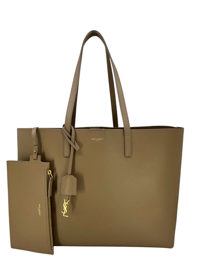 SAINT LAURENT Shopping Bag East-West Tote NEW-Consigned Designs