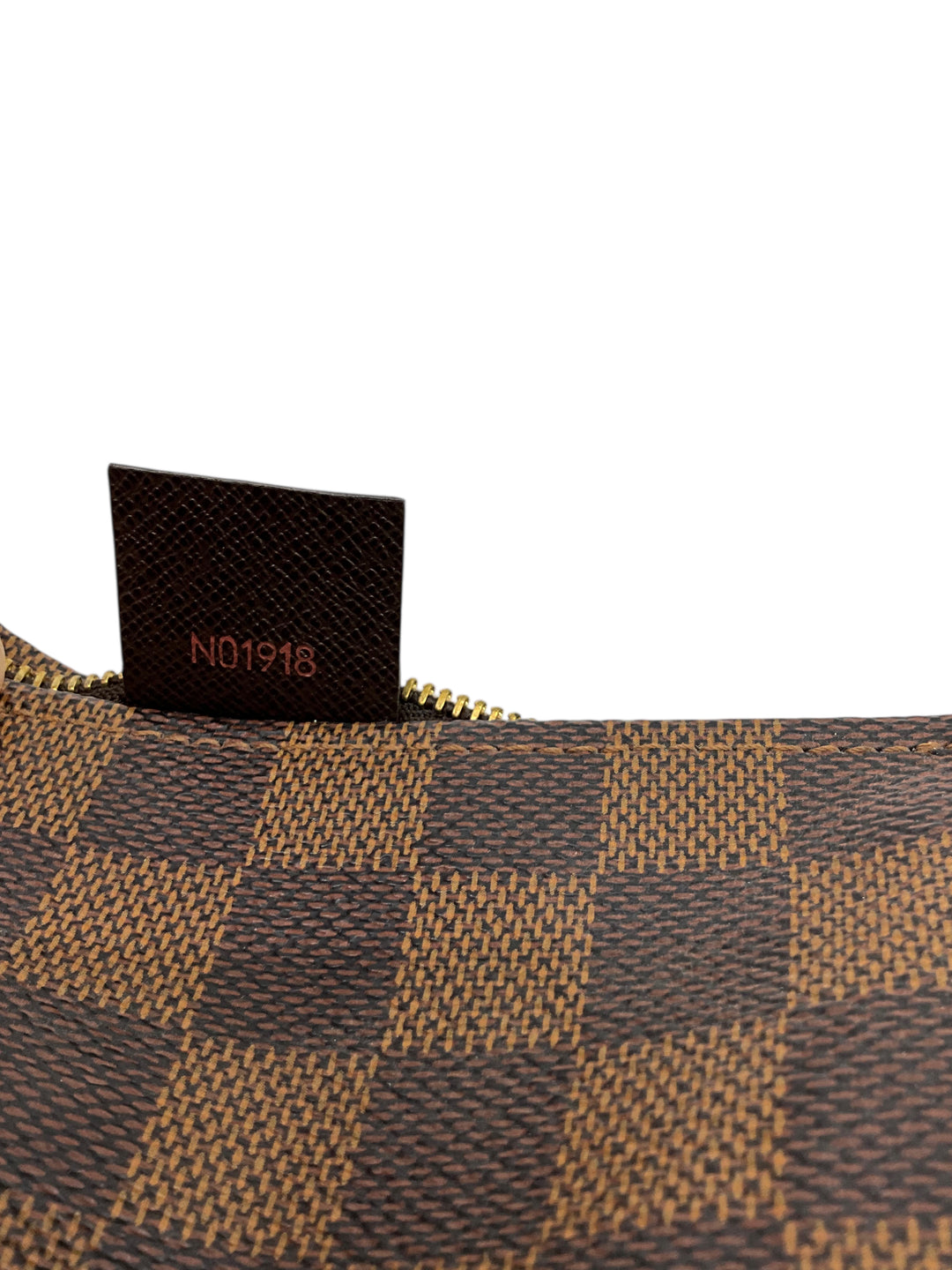 Louis Vuitton Damier Ebene Trousse Make Up Bag Pochette Bag