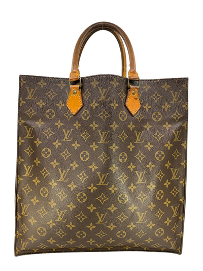 Louis Vuitton Vintage Monogram Canvas Sac Plat Bag-Consigned Designs
