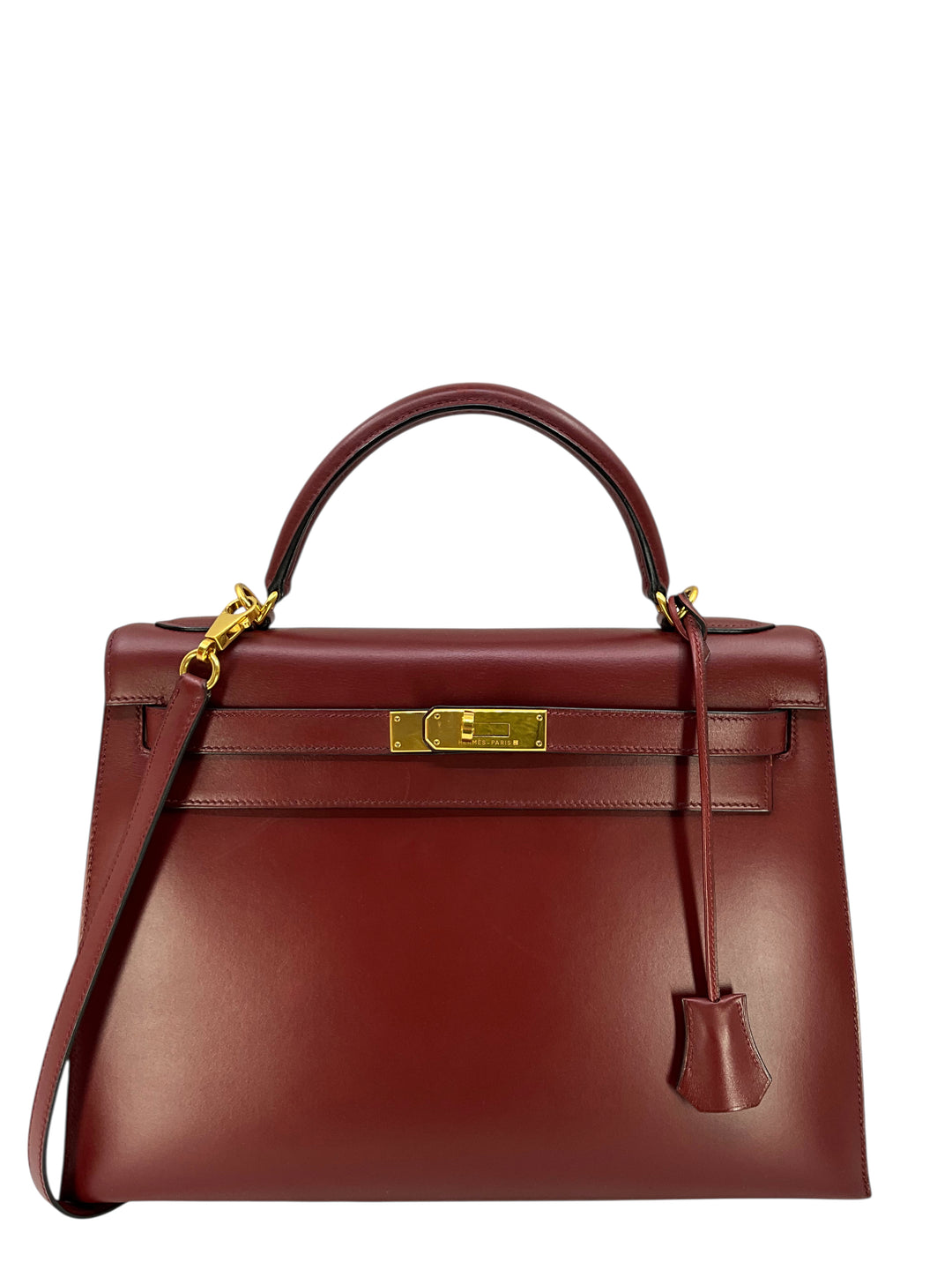 HERMES Box Kelly Sellier 32 Bag - Consigned Designs
