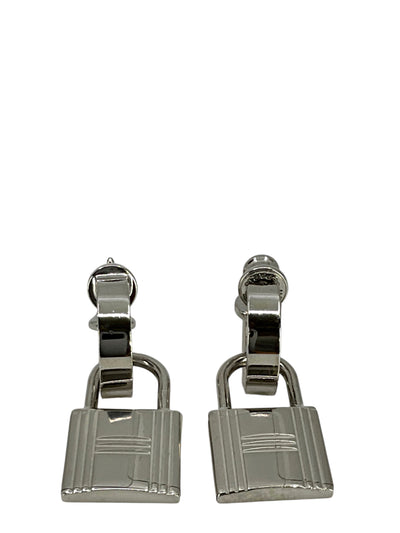 HERMES O'Kelly Padlock Earrings-Consigned Designs