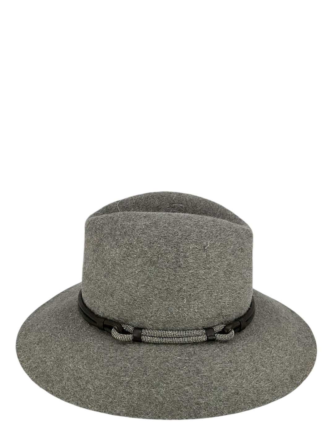 Brunello Cucinelli Felt Hat With Monili Band - Consigned Designs