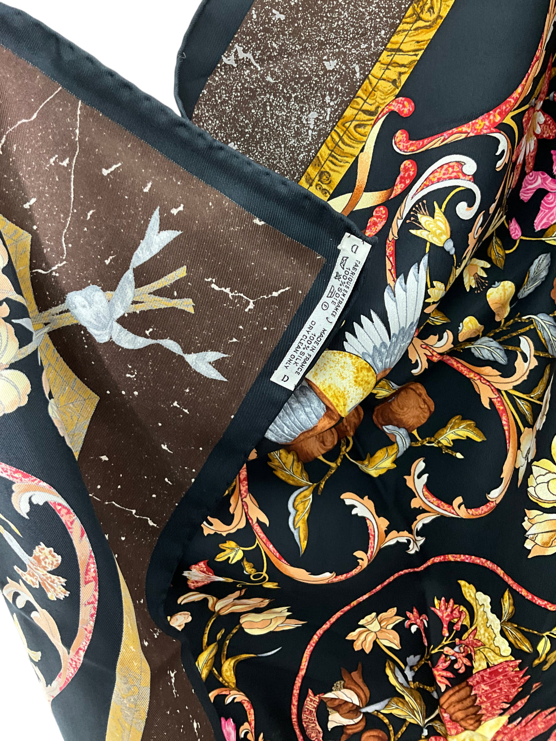 HERMES エルメス カレ90 PIERRES D ORIENT ET OCCIDENT 東洋の石