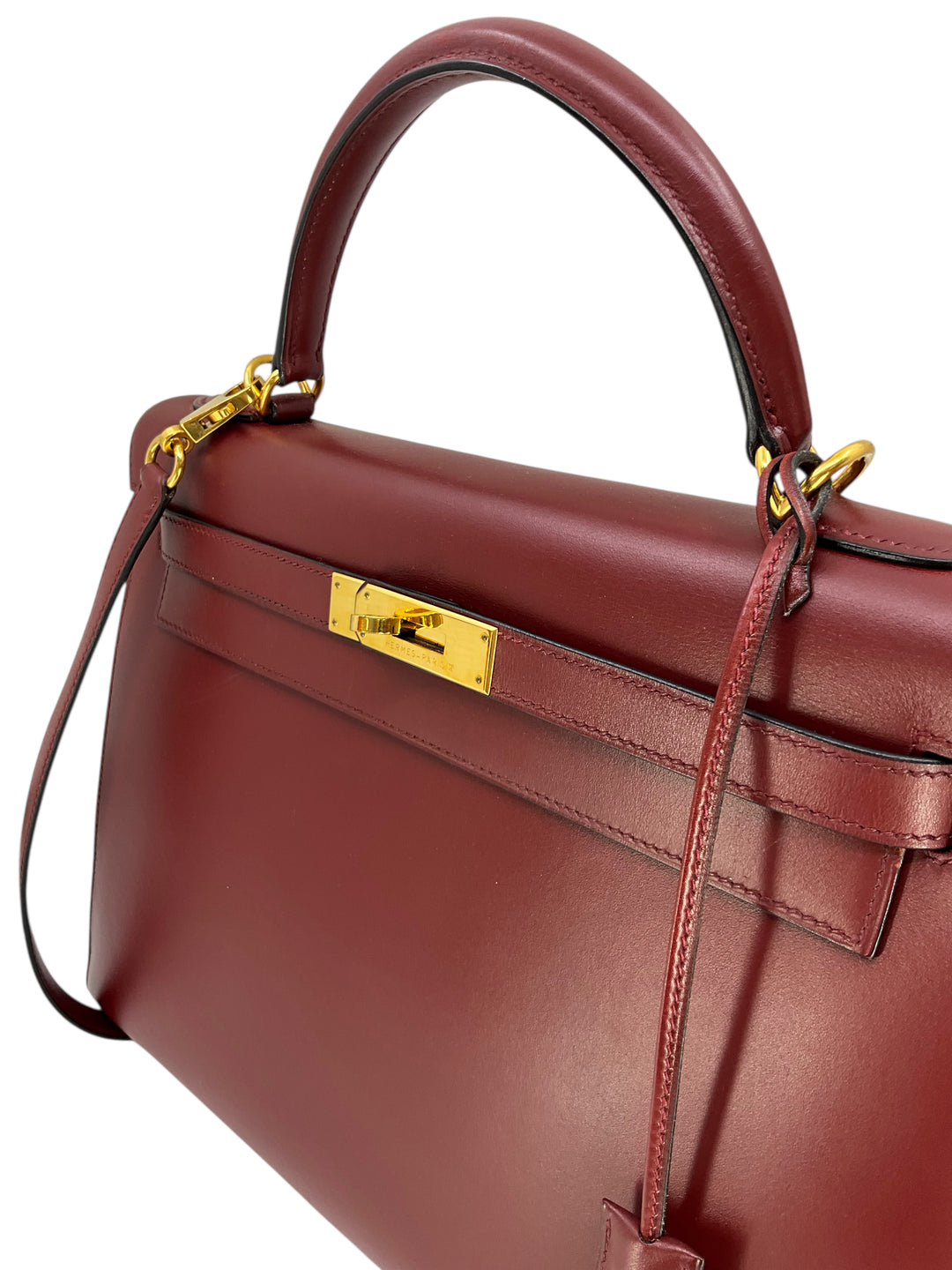 HERMES Box Kelly Sellier 32 Bag - Consigned Designs