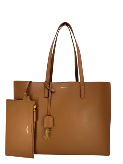 SAINT LAURENT Shopping Bag East-West Tote NEW-Consigned Designs