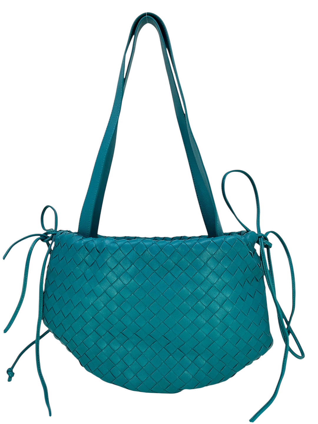 Bottega Veneta Woven Leather Small Bulb Shoulder Bag - Consigned