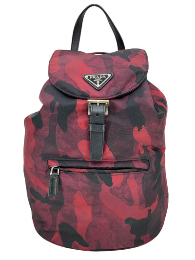 PRADA Tessuto Nylon Camouflage Backpack-Consigned Designs